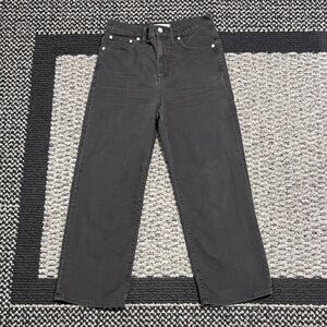 Madewell Slim Wide Leg Crop Jeans Women’s 28 Cropped Stretch Classic Casual